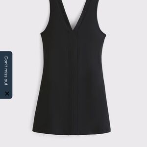 YPB sculptLUX V-Neck Black Mini Dress